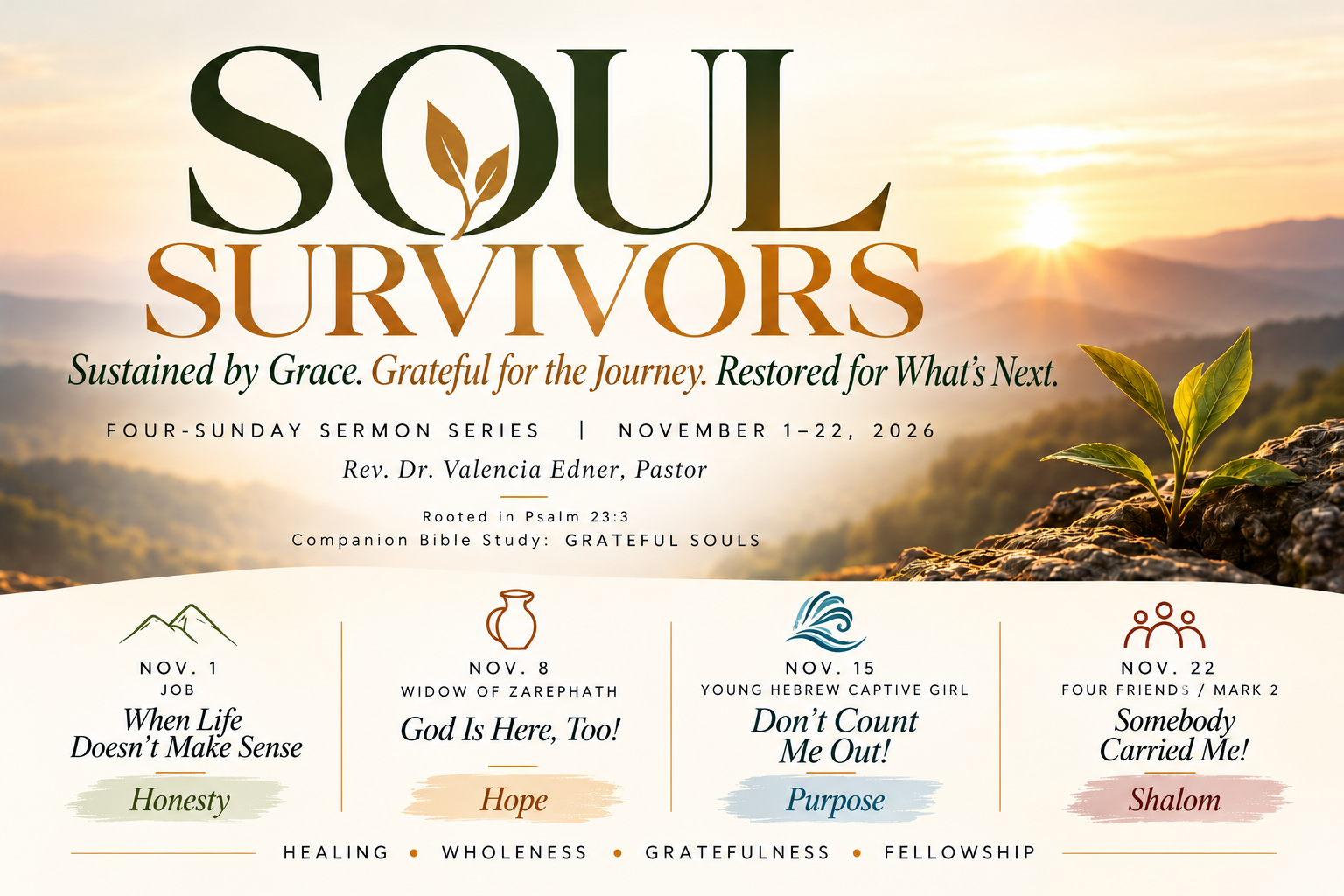 Grateful Souls Bible Study Series with Dr. Vee
